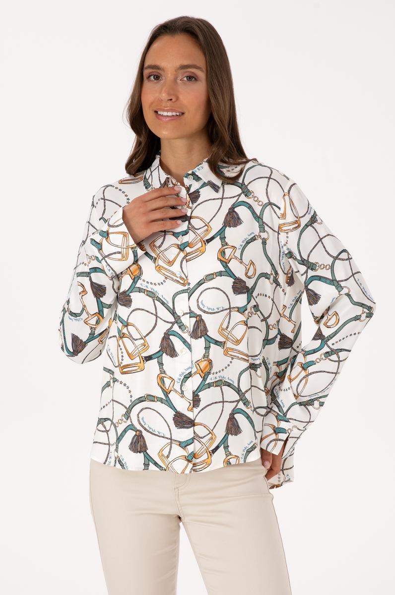 Kadın Krem Uzun Kollu Gömlek