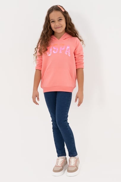 Kız Çocuk Mavi Skinny Fit Yüksel Bel Jean Pantolon