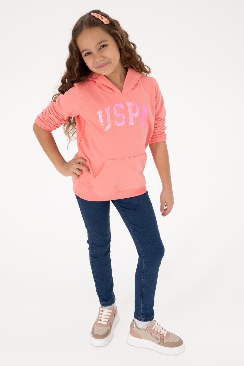 Kız Çocuk Mavi Skinny Fit Yüksel Bel Jean Pantolon