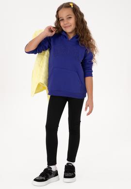 Kız Çocuk Siyah Tayt - 50316890020