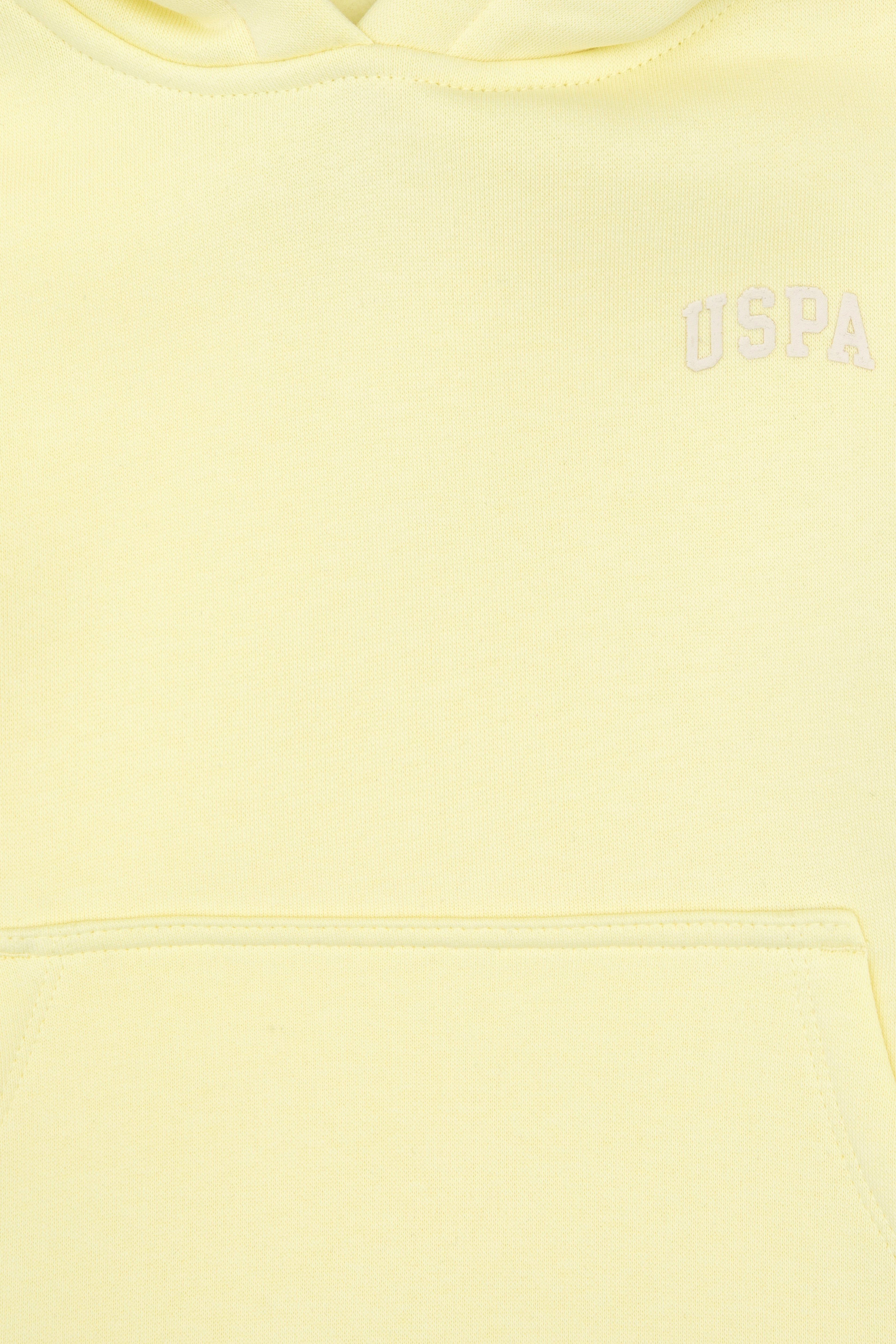 Kız Çocuk Sarı Kapüşonlu Şardonlu Basic Sweatshirt - Image 7