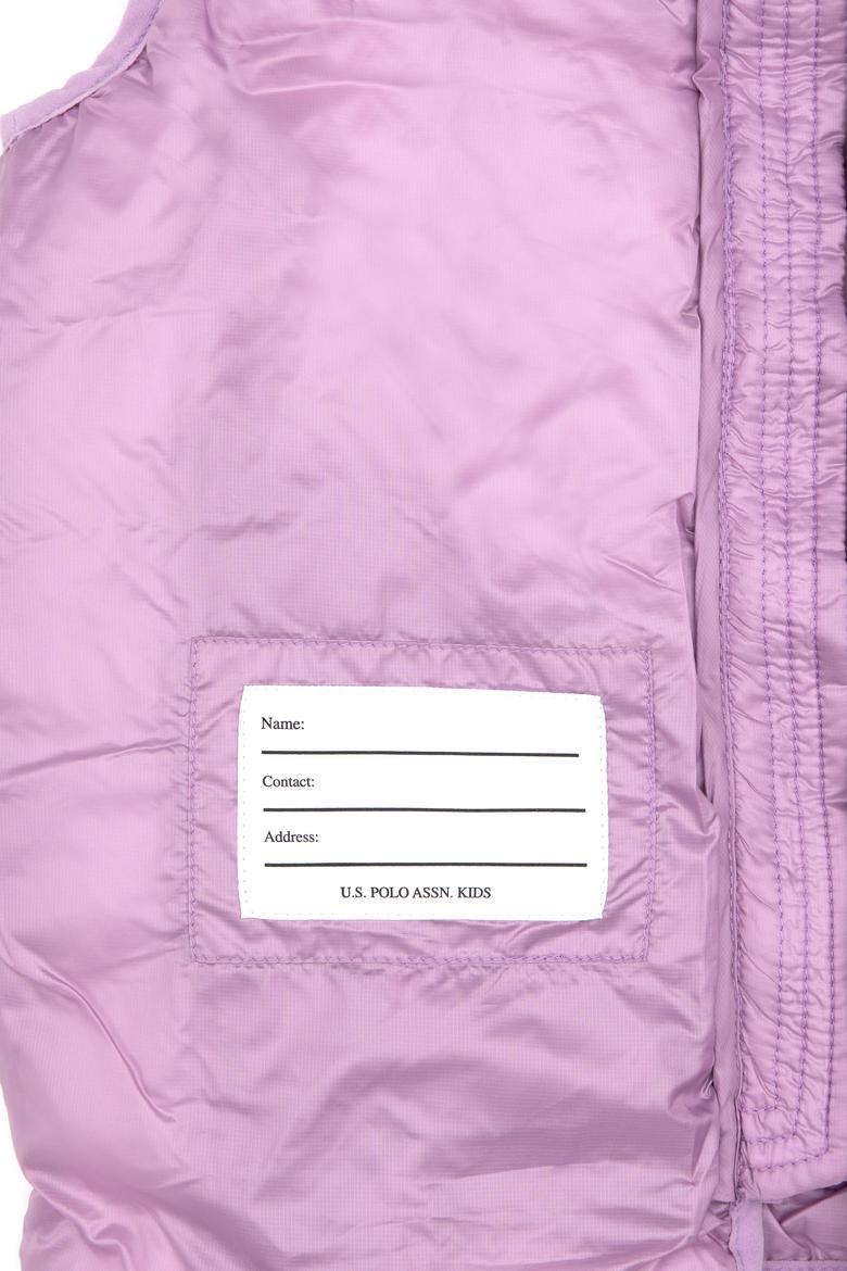 Kız Çocuk Lila Kapitone Şişme Yelek - 50313049008