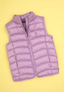 Kız Çocuk Lila Kapitone Şişme Yelek - 50313049008