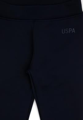 Kız Çocuk Lacivert Scuba Kumaş Şardonlu Tayt - 50316867006