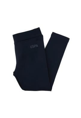 Kız Çocuk Lacivert Scuba Kumaş Şardonlu Tayt - 50316867006