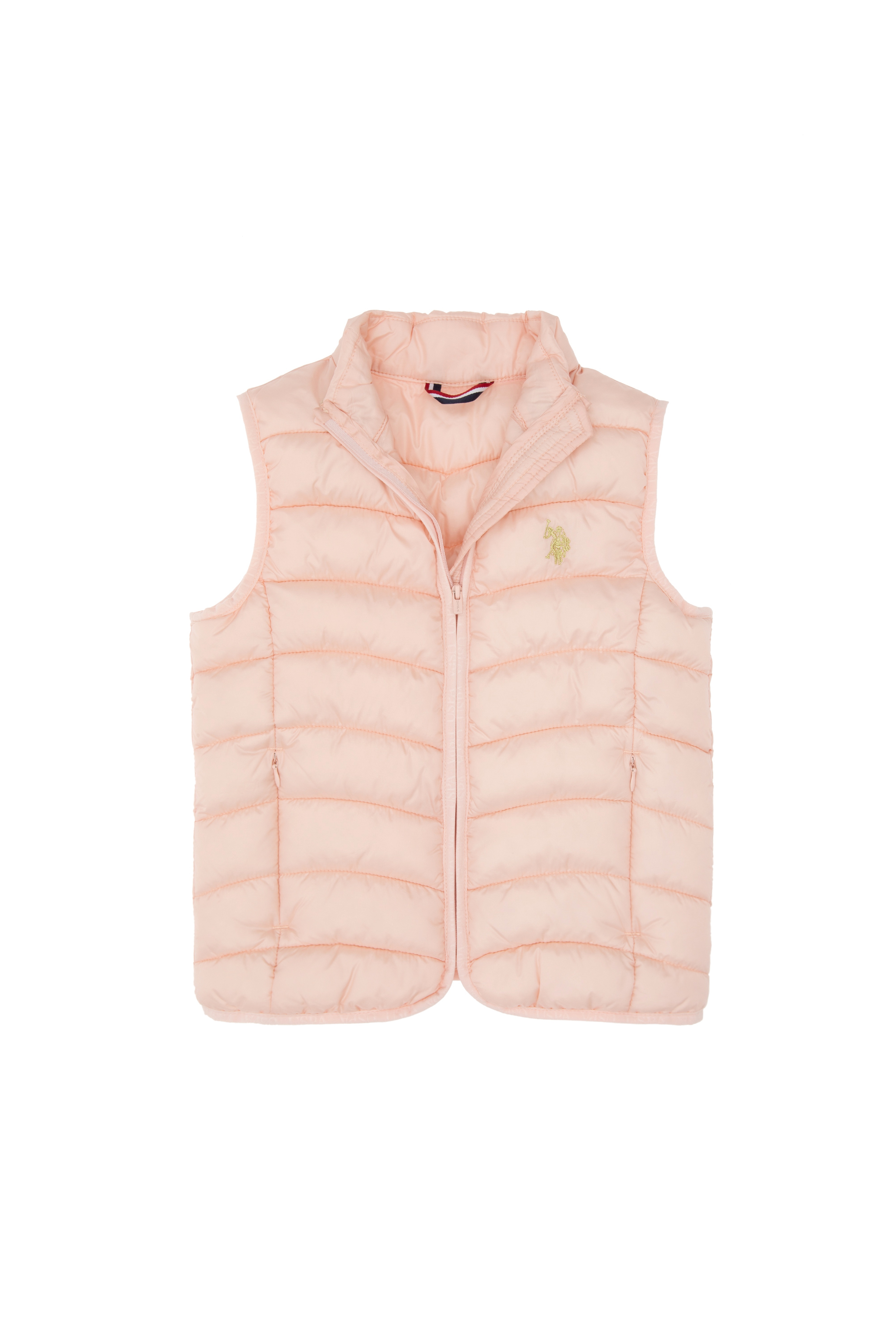 Kız Çocuk Açık Pembe Kapitone Şişme Yelek - Image 3