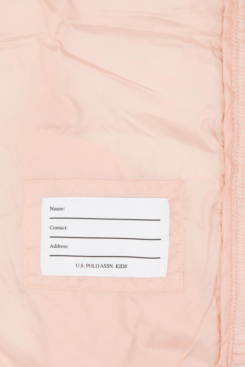 Kız Çocuk Açık Pembe Kapitone Şişme Yelek - 50313149009