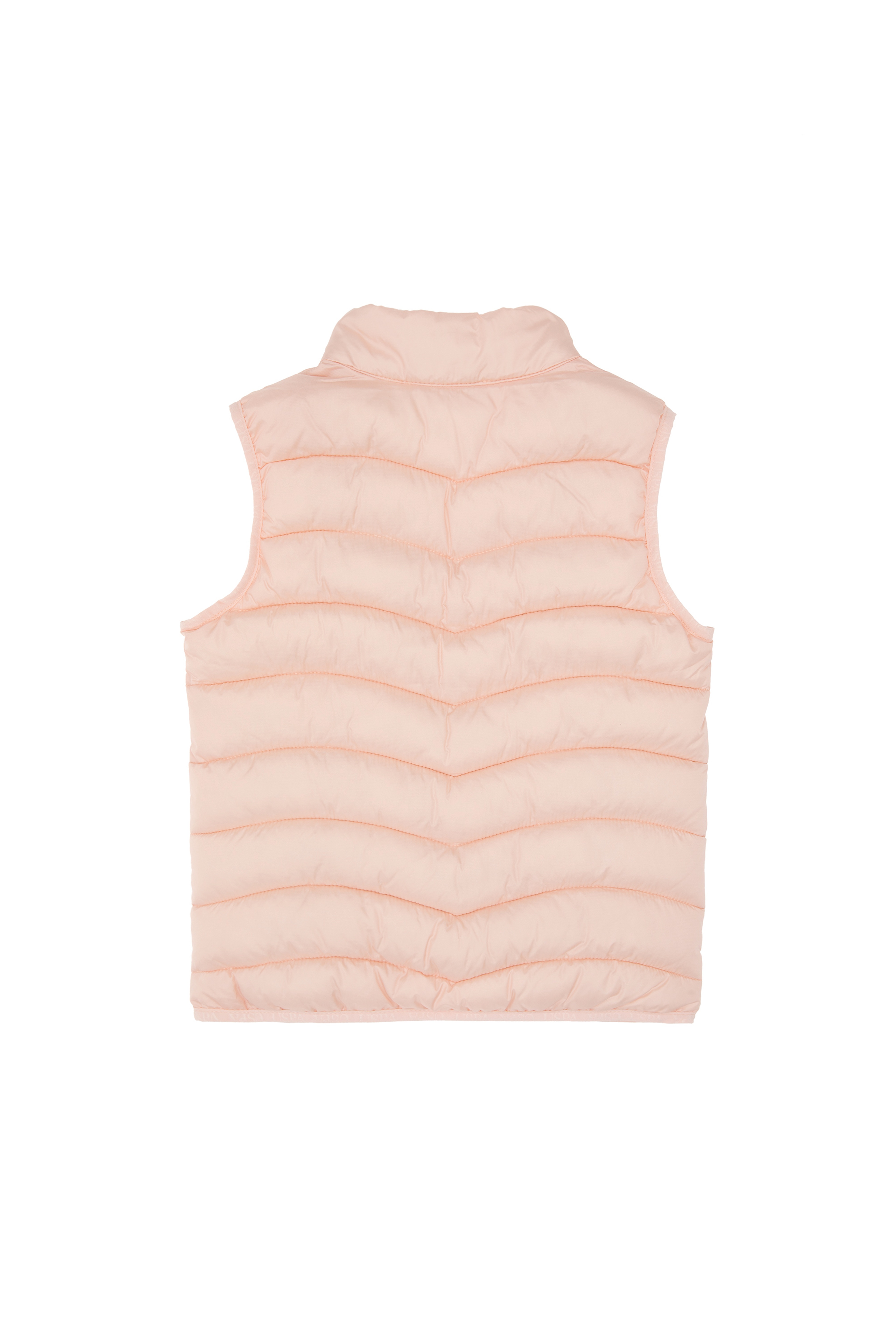 Kız Çocuk Açık Pembe Kapitone Şişme Yelek - Image 4