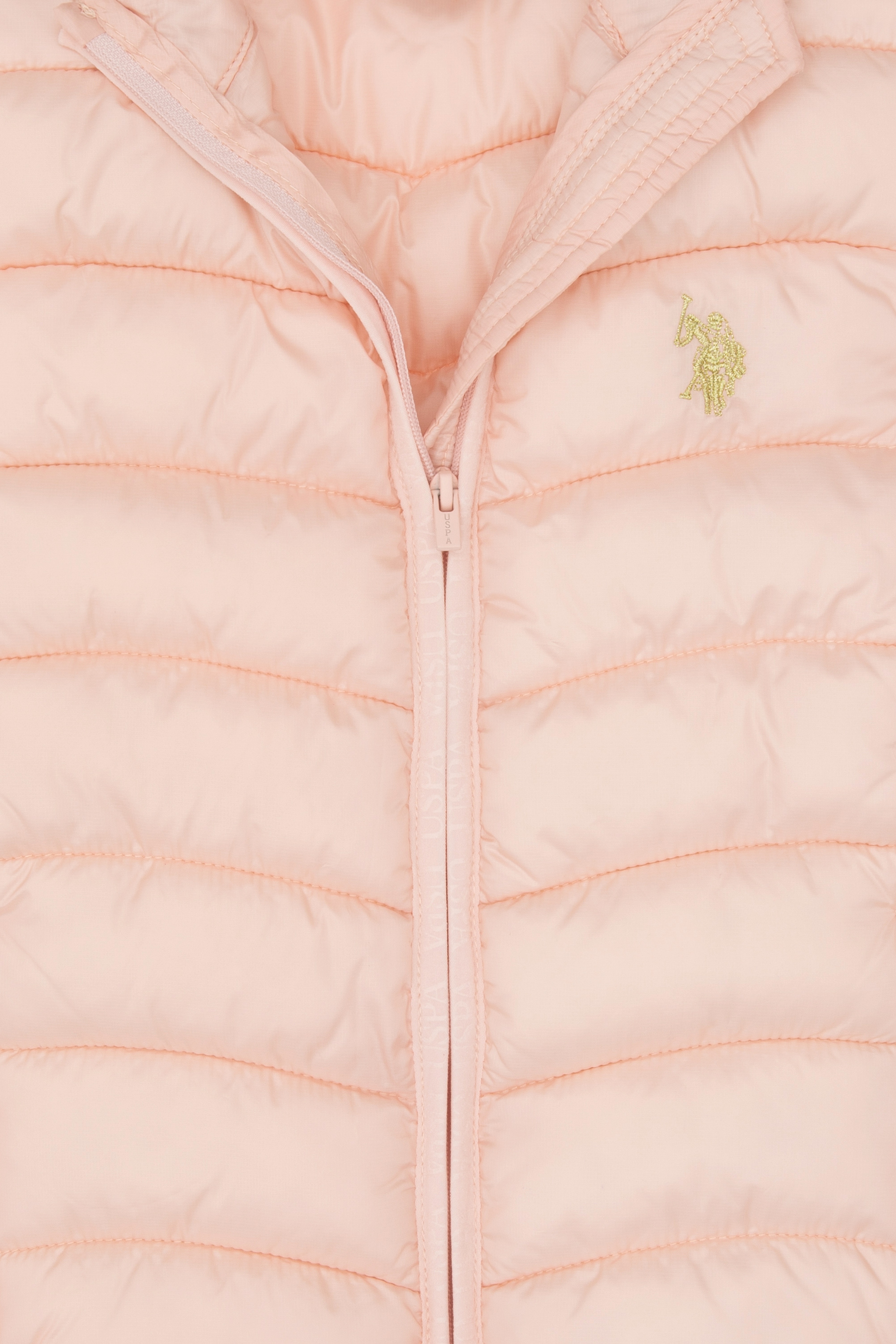 Kız Çocuk Açık Pembe Kapitone Şişme Yelek - Image 6