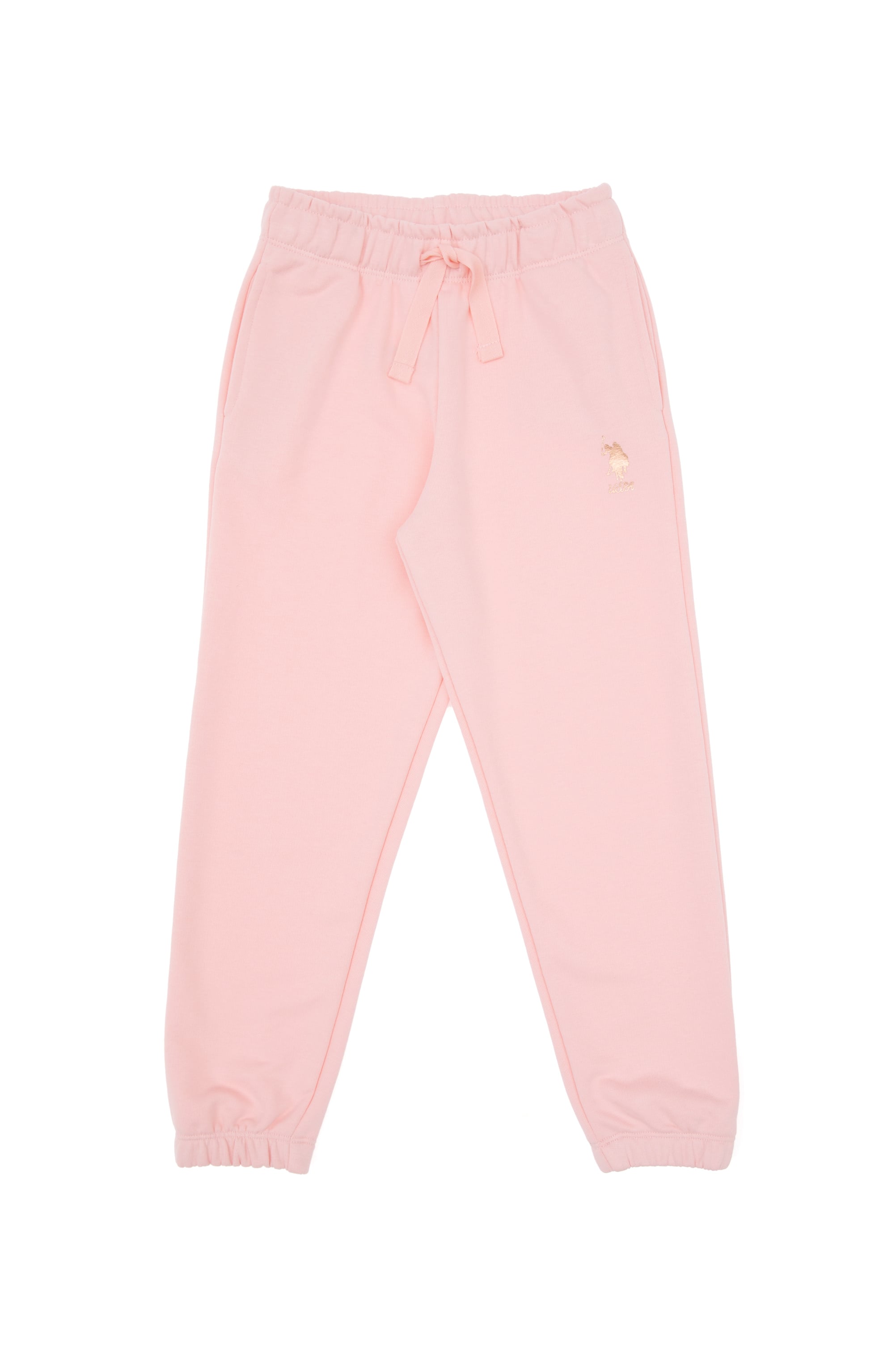 Kız Çocuk Açık Pembe Parlak Baskılı Eşofman Takımı - Image 6