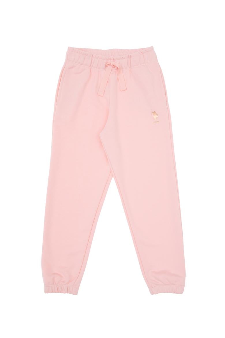 Kız Çocuk Açık Pembe Parlak Baskılı Eşofman Takımı - 50318935012