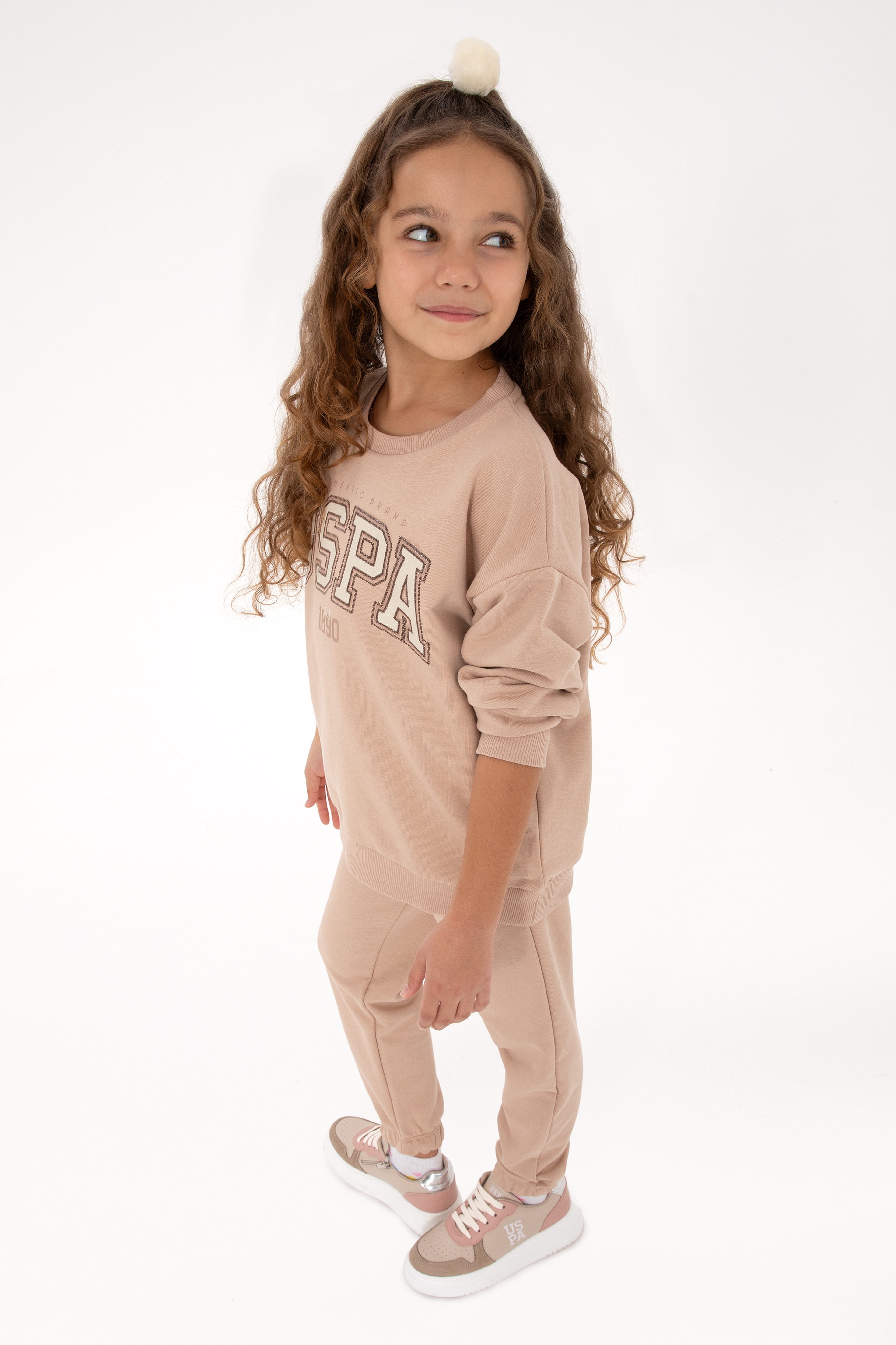 Kız Çocuk Camel Eşofman Takımı