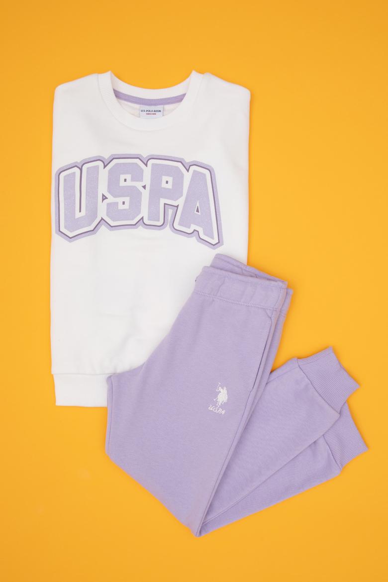 Kız Çocuk Lila Eşofman Takımı - 50318938014