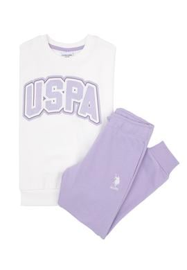 Kız Çocuk Lila Eşofman Takımı - 50318938014