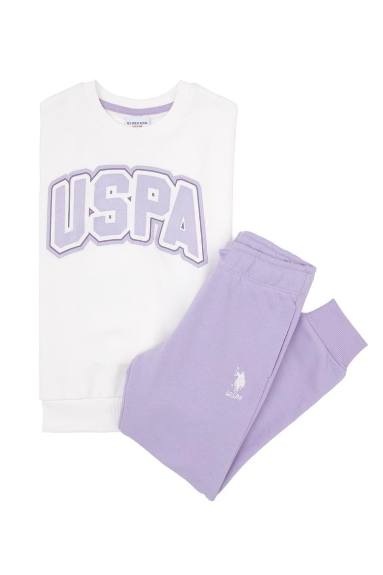 Kız Çocuk Lila Eşofman Takımı - 50318938014