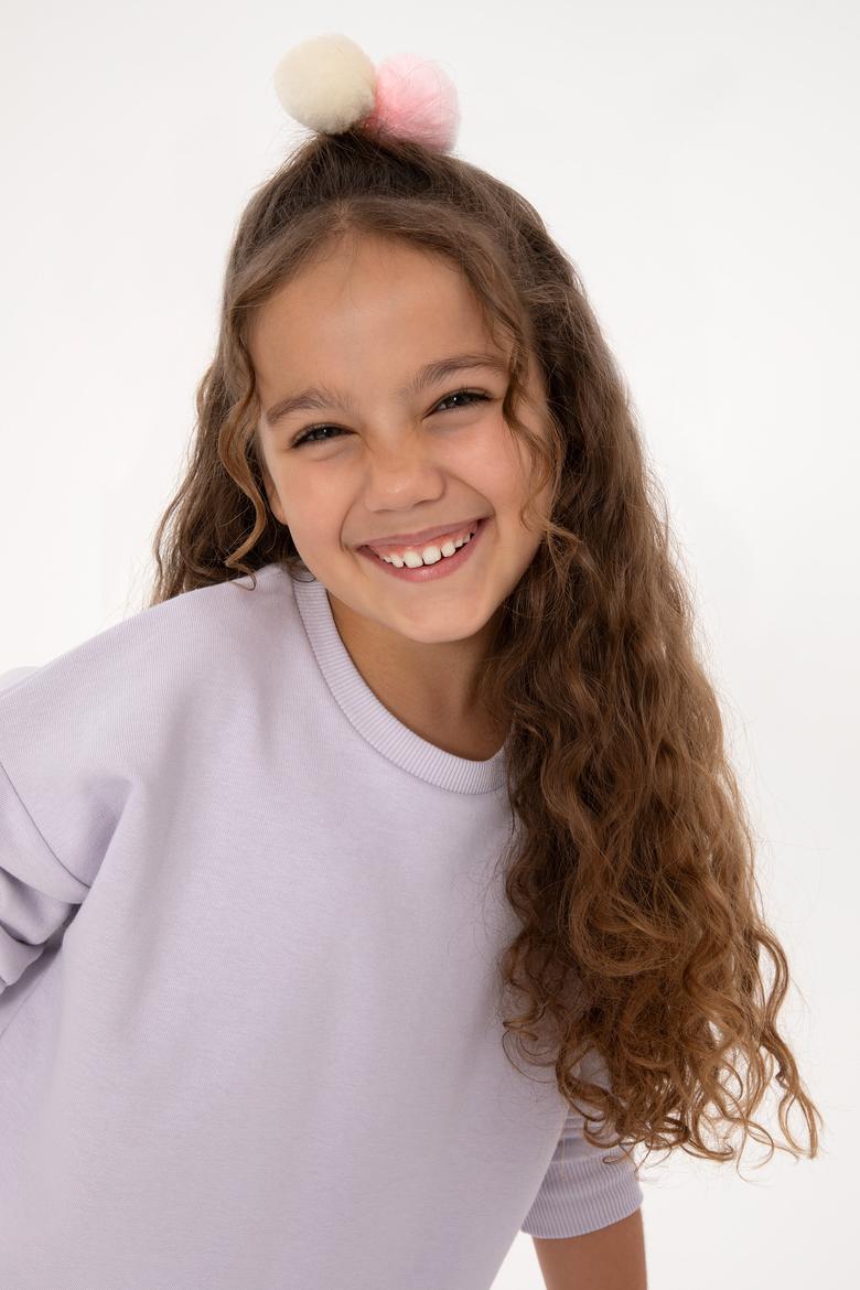 Kız Çocuk Lila Eşofman Takımı - 50318928002