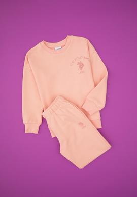 Kız Çocuk Somon Eşofman Takımı - 50318955003