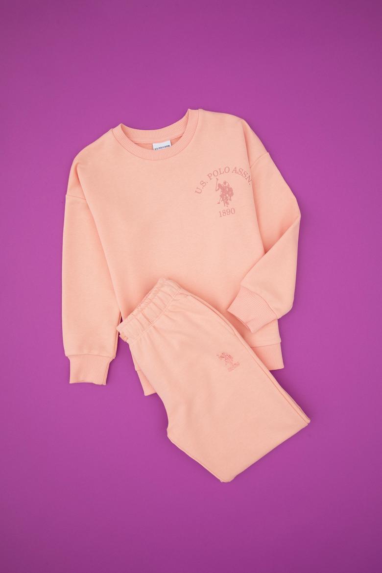 Kız Çocuk Somon Eşofman Takımı - 50318955003