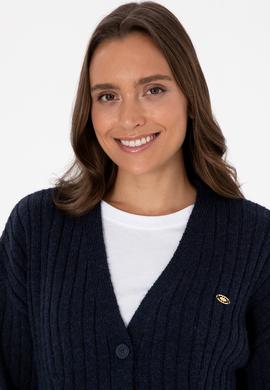 Kadın Lacivert Triko Hırka - 50310022020