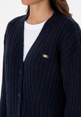 Kadın Lacivert Triko Hırka - 50310022020