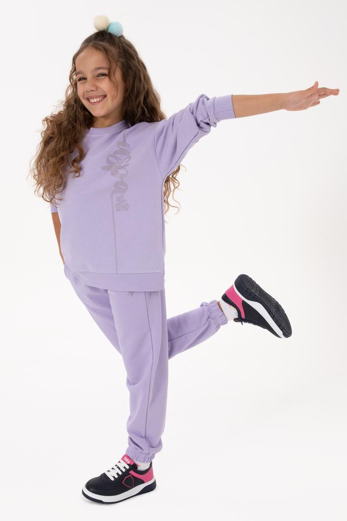 Kız Çocuk Lila Eşofman Takımı