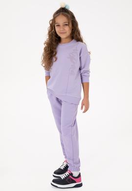 Kız Çocuk Lila Eşofman Takımı - 50318930004