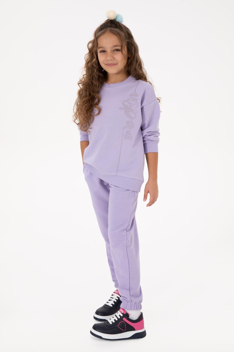 Kız Çocuk Lila Eşofman Takımı - 50318930004