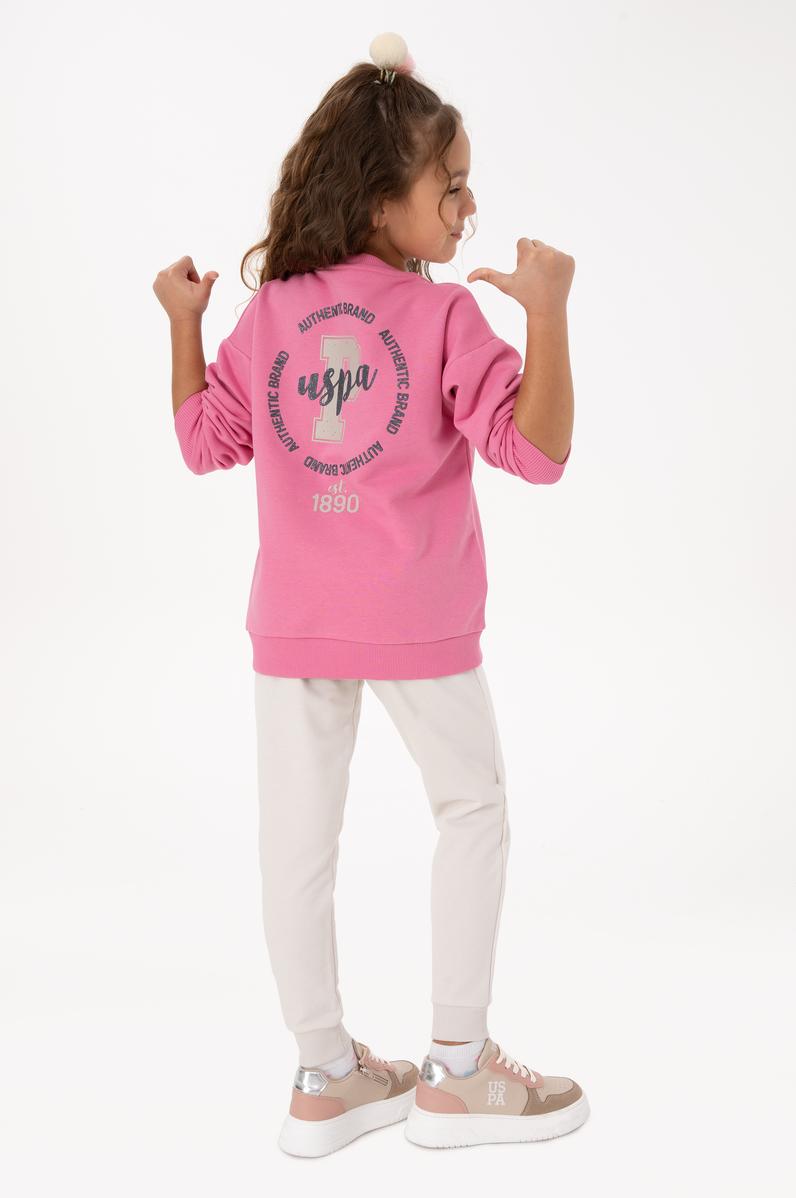 Kız Çocuk Menekşe Eşofman Takımı