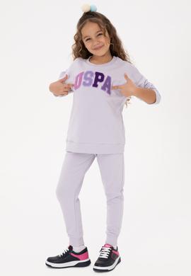 Kız Çocuk Lila Eşofman Takımı - 50318952027