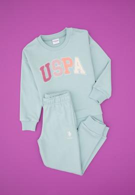 Kız Çocuk Su Yeşili Eşofman Takımı - 50318952014