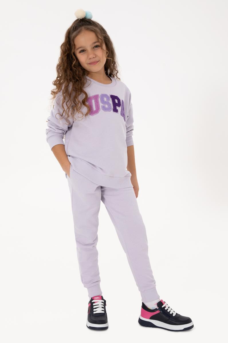 Kız Çocuk Lila Eşofman Takımı