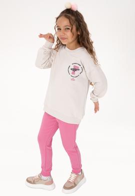 Kız Çocuk Pembe Eşofman Takımı - 50318958003