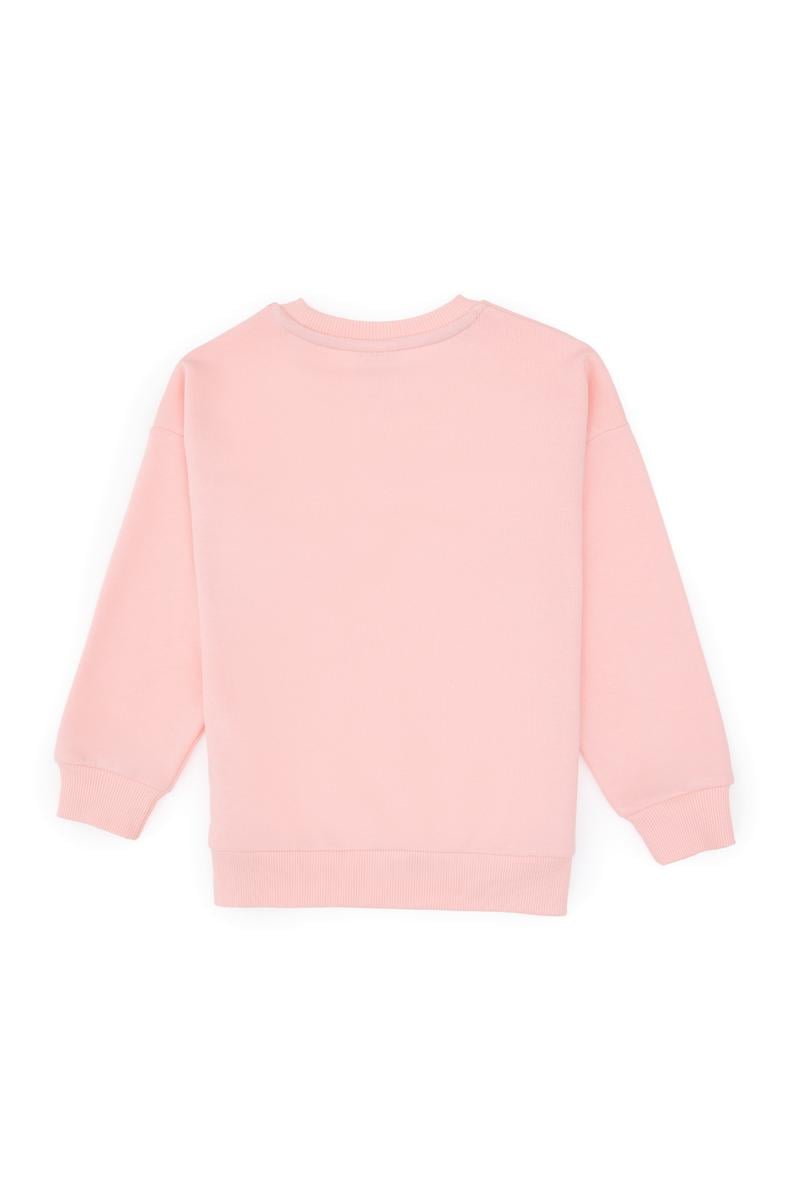 Kız Çocuk Açık Pembe Eşofman Takımı