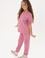 Kız Çocuk Pembe Simli Baskı Detaylı Jogger Eşofman Altı