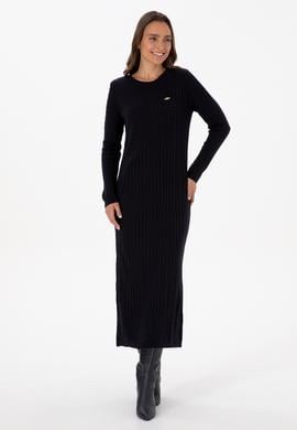 Kadın Lacivert Triko Elbise - 50313835014