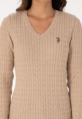 Kadın Kum Melanj Basic Kazak - 50307700013