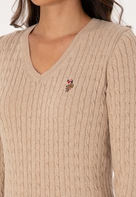 Kadın Kum Melanj Basic Kazak - 50307700013