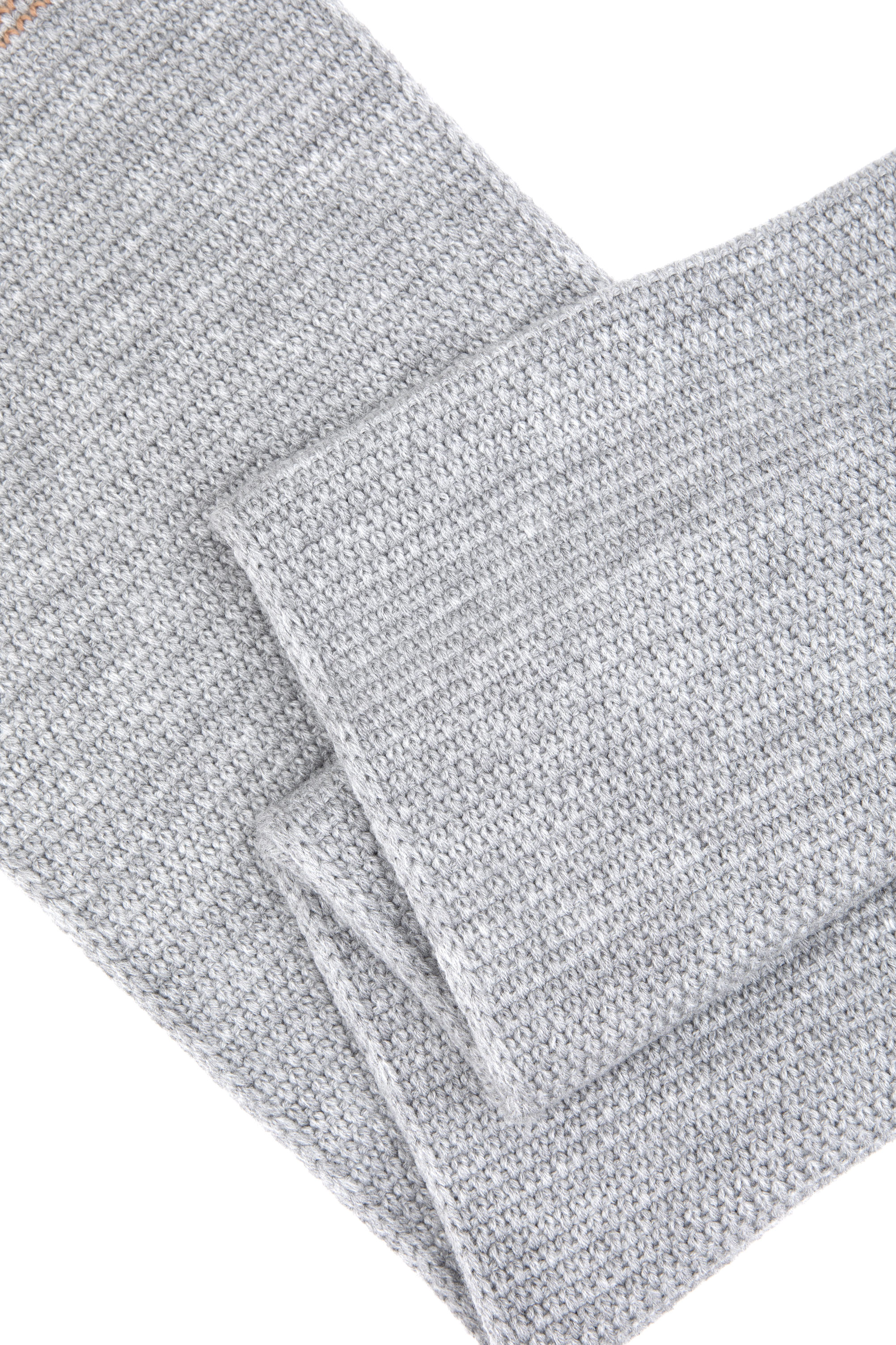 Erkek Gri Melanj Kaşkol Bere Eldiven Takım - 50311815002