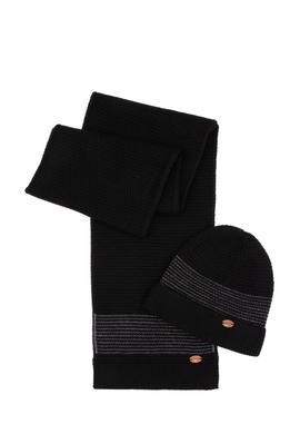 Erkek Siyah Kaşkol Bere Eldiven Takım - 50311815003
