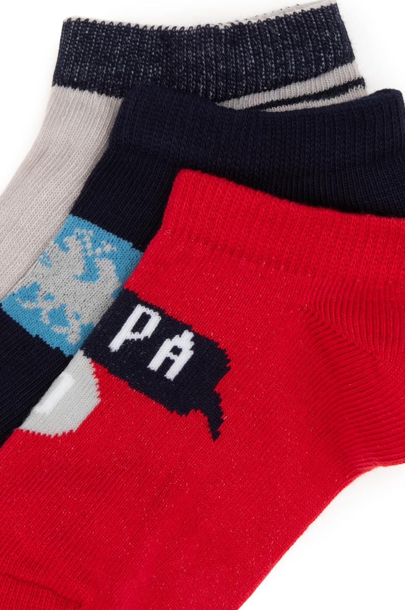 Erkek Çocuk 3'lü Patik Çorap