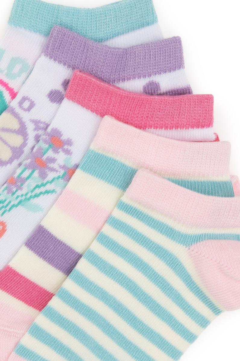 Kız Çocuk Aqua 5'li Patik Çorap