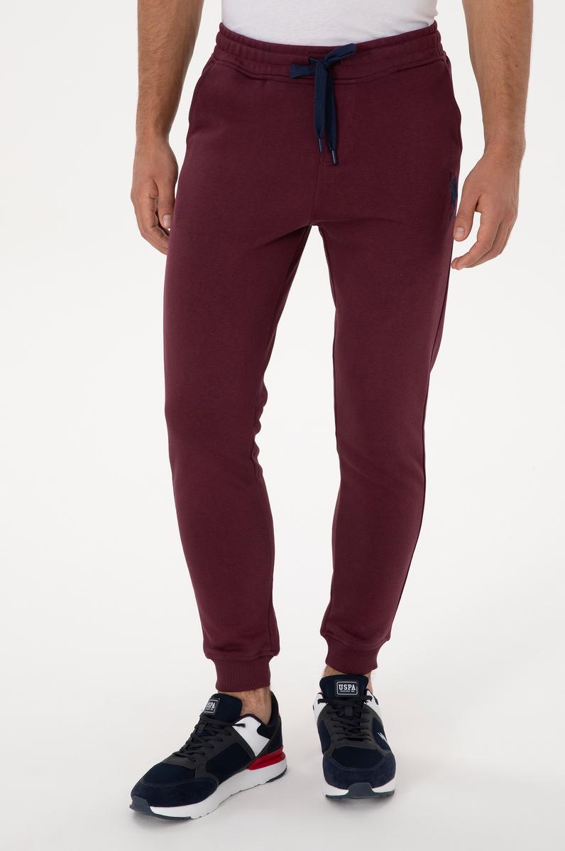 Erkek Bordo Eşofman Altı