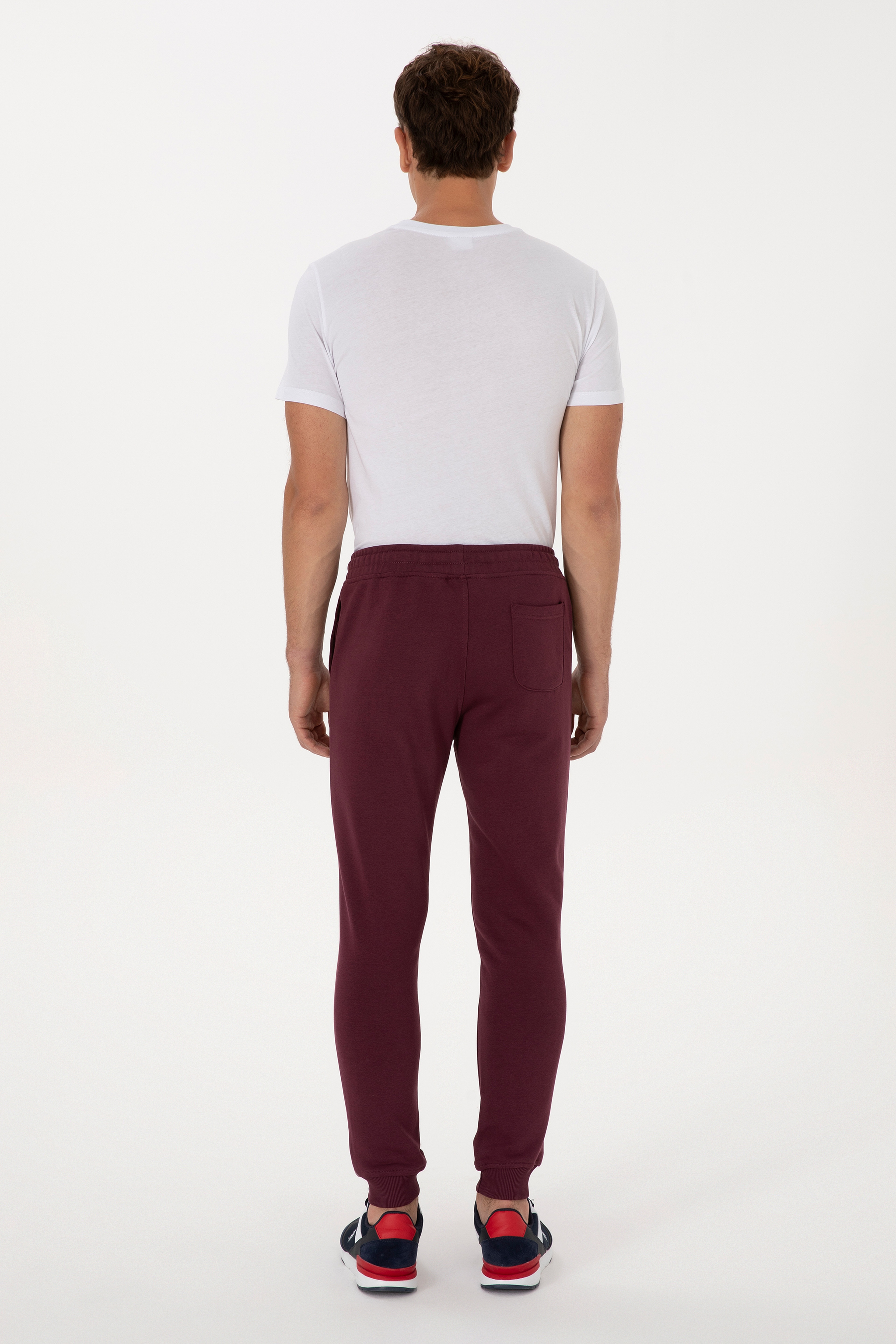 Erkek Bordo Eşofman Altı - Image 4