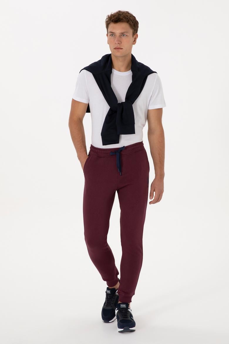 Erkek Bordo Eşofman Altı