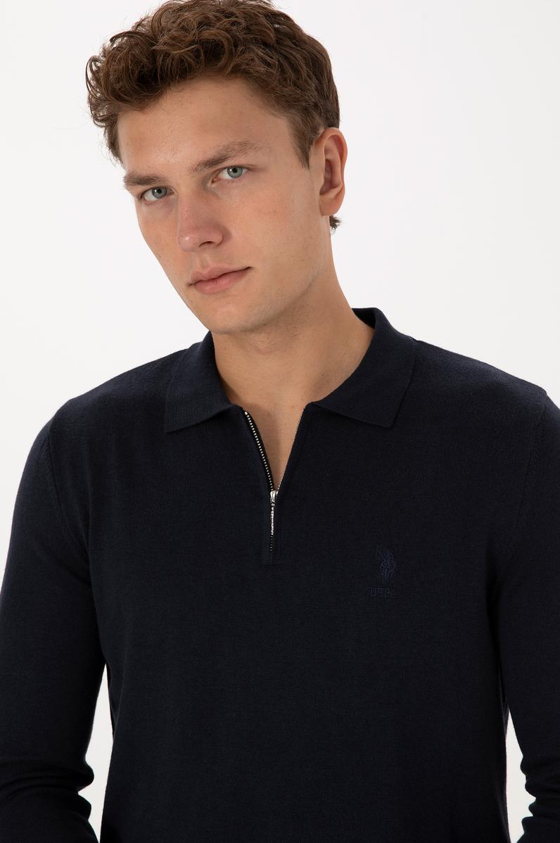 Erkek Lacivert Kazak