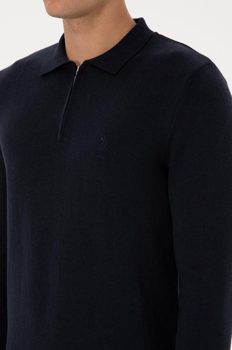 Erkek Lacivert Kazak