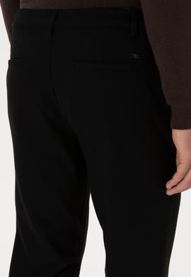 Erkek Siyah Jogger Fit Kanvas / Chino Pantolon - 50311905029