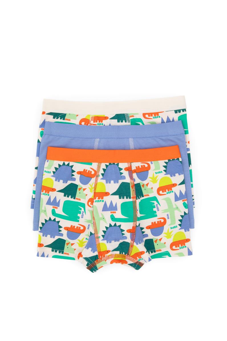 Erkek Çocuk 3'lü Boxer Takım