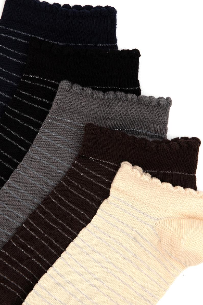 Kadın 5'li Patik Çorap