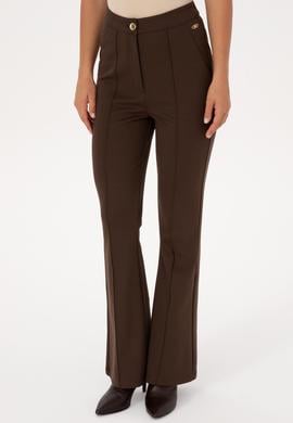 Kadın Kahverengi Tayt - 50314178024